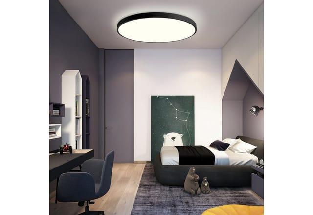 Jdong Led Deckenleuchte Dimmbar 90w Rund Flach Deckenlampe Mit Fernbedienung 3000k-6000k Wohnzimmerlampe Modern Ultradünn Leuchte Für Wohnzimmer, Schlafzimmer Esszimmer Büro Ø785cm