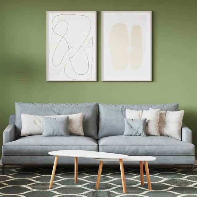 Wandfarbe Grün 2,5 L Wanddruck