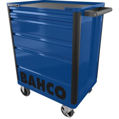 Bahco Campaign Werkstattwagen Mit 5 Schubladen, Blau (ral 5002)