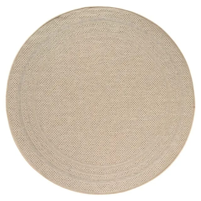 Outdoor-Teppich Desert 1304 (Beige, Durchmesser: 200 cm, 100 % Polypropylen)