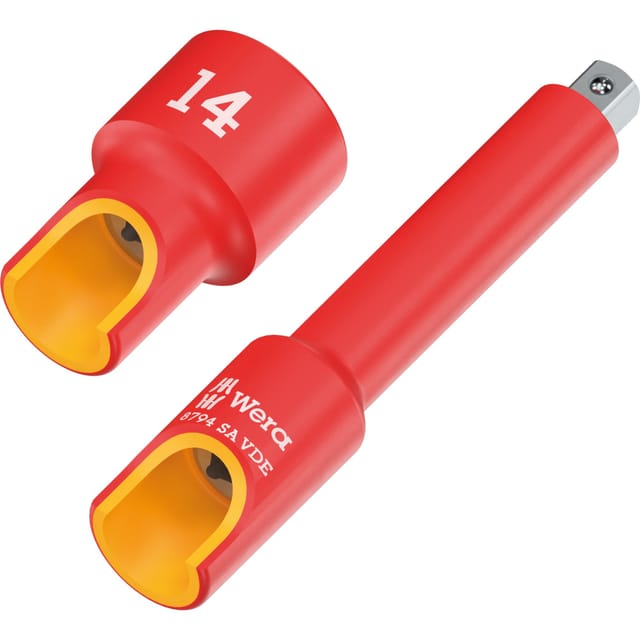 8790 A VDE Zyklop-Steckschlüsseleinsatz, 4,5 mm, 1/4