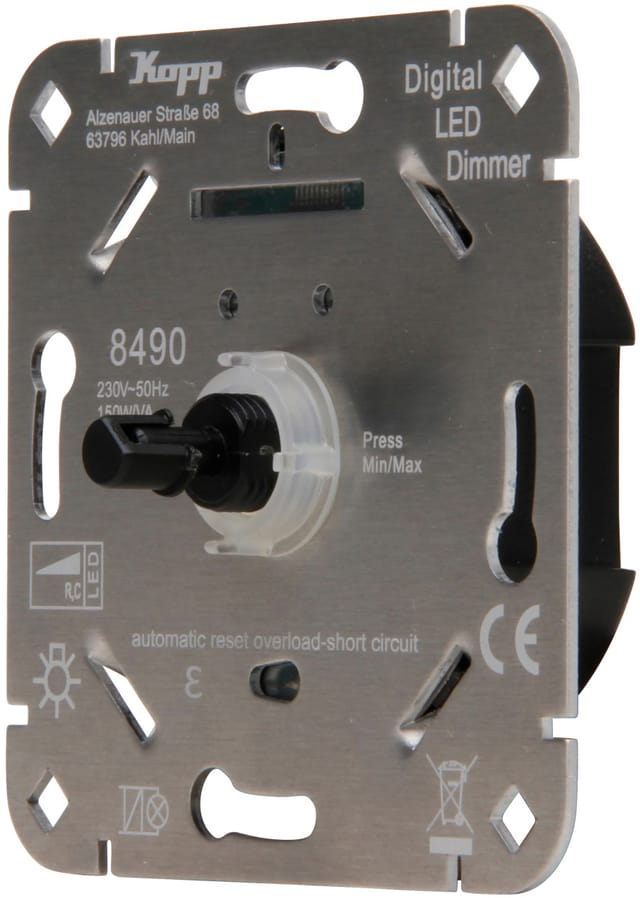 Kopp LED-Druck-Wechseldimmer 0-150 W 849000513