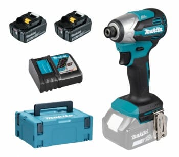 Makita DTD158RTJ 2x 5Ah Akku + Ladegerät im MAKPAC