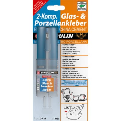 Bindulin Glas- und Porzellankleber GP28, 28g