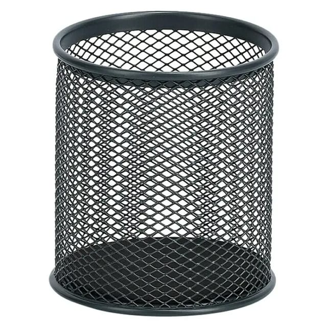 Zeller Present Organizer Bleistiftbecher, Mesh, anthrazit, Ø8 x 9,5 cm