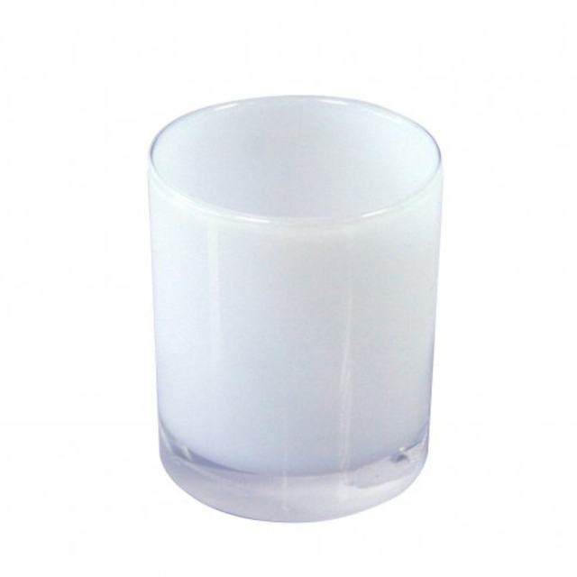 axentia Zahnputzbecher Zahputzbecher Priamos, Acryl, weiß 282320, (1-St)