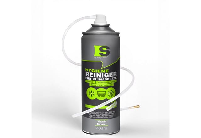 Spraytive 1x 400ml Reiniger für Klimageräte Klimaanlagenreiniger für Auto & Haus Oberflächen-Desinfektionsmittel (Made in Germany)