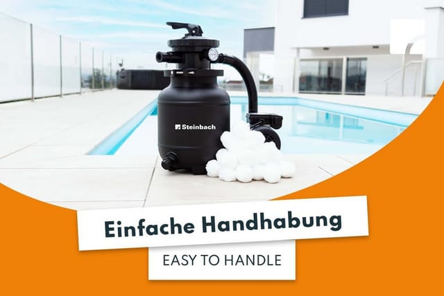 Steinbach - Filterbälle 700 G Entsprechen 25 Kg Filtersand