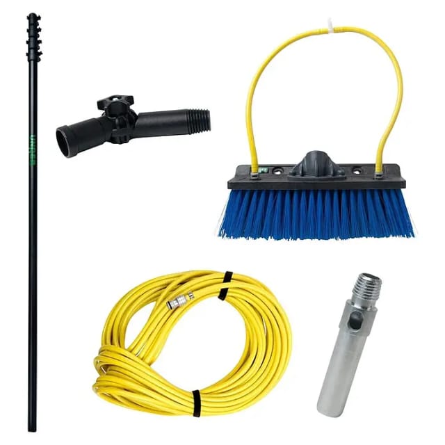 Unger HighFlow Reinigungs-Set Komplettstange (3 -tlg.)