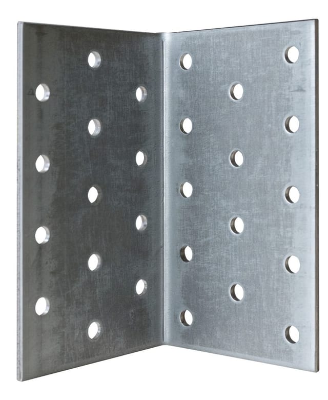 HSI Winkelverbinder 10 x 6 cm Stahl verzinkt - 1 Stück