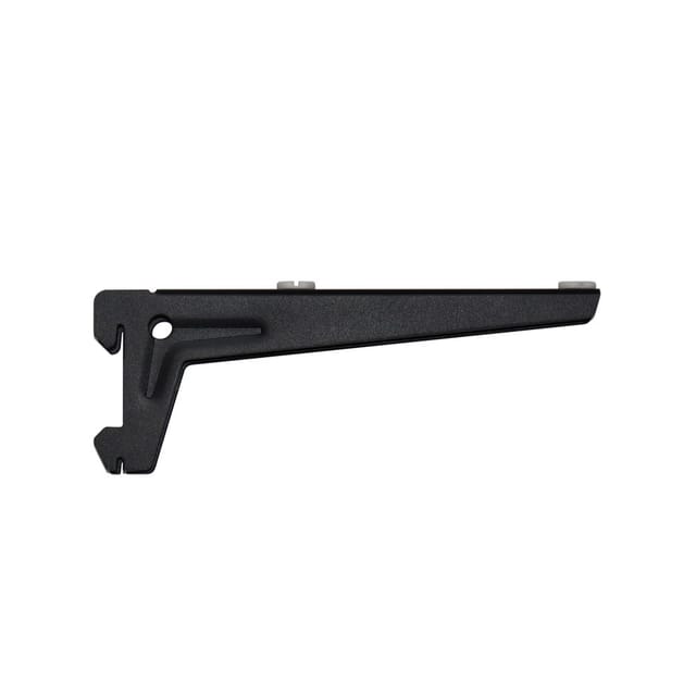 TrendLine Winkelträger 1-reihig/2-reihig schwarz 18 x 5 cm 2 Stück