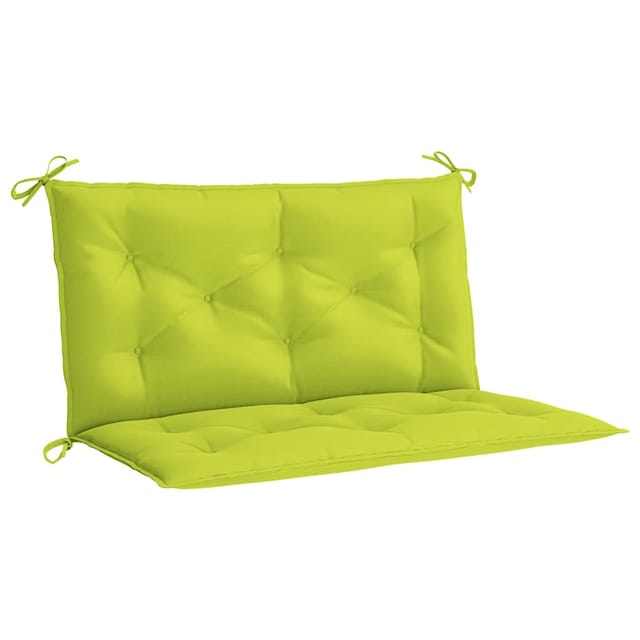 vidaXL Gartenbank-Auflage Hellgrün 100x50+50x7 cm Oxford-Gewebe 315003