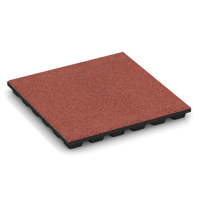 WARCO Fallschutzplatten Tomatenrot 50 x 50 x 4,8 cm