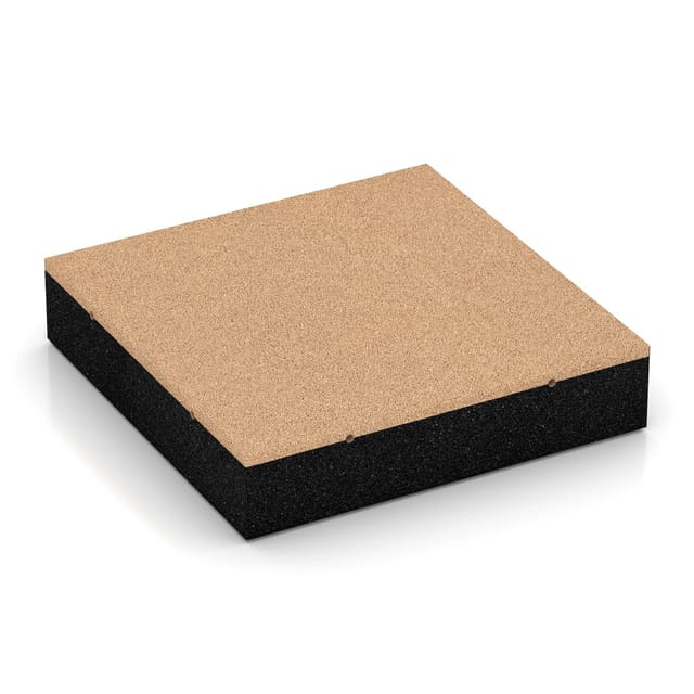 WARCO Fallschutzplatte-300 cm Sandbeige 50 x 50 x 11 cm