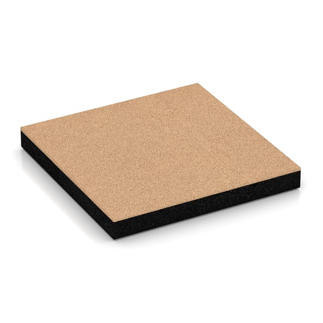 WARCO Fallschutzplatte-180 cm Sandbeige 50 x 50 x 6 cm
