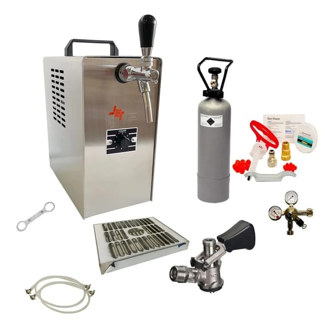 Ich-Zapfe Zapfanlage Jet 30 1- Trockenkühler 35 L/h Bierkoffer mit Zapfkopf Köpi
