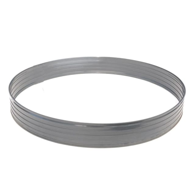 Green-Split Baumring Aluminium Höhe 100 mm Durchmesser 1 m Silber