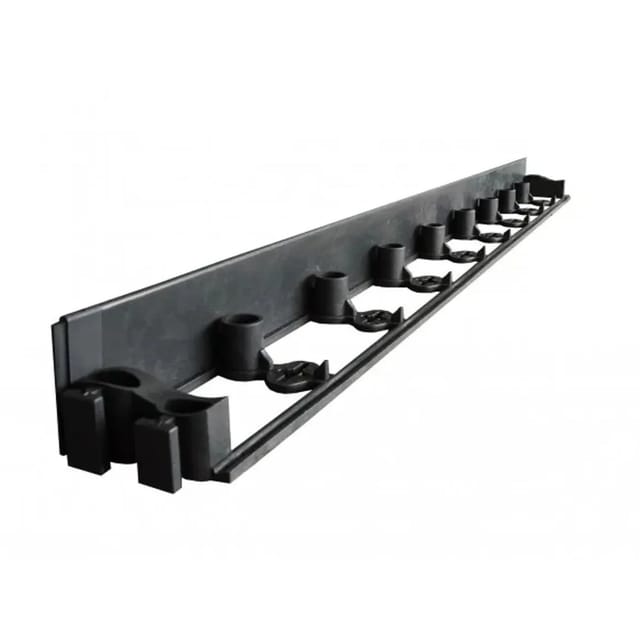 Green-Split Rasenkante aus Kunststoff 20er Set 20 m Schwarz