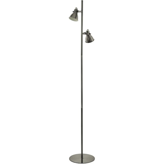 Eglo LED-Stehleuchte Nickel-Chrom