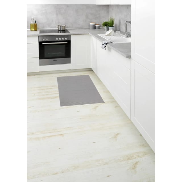 Wenko Badematte Kunststoff 50 x 80 cm Grau