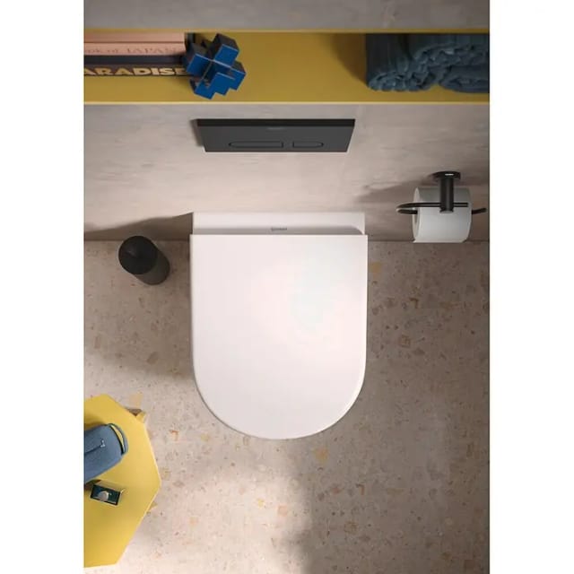 Duravit WC-Sitz D-Code mit Absenkautomatik, abnehmbar, weiß