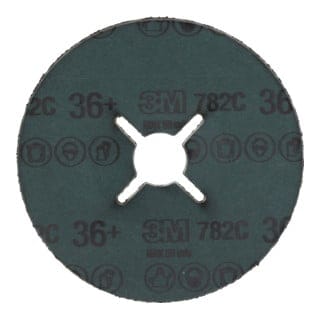 3M Fiberscheibe (CER) 782C, 125 mm Durchmesser, Körnung: 60