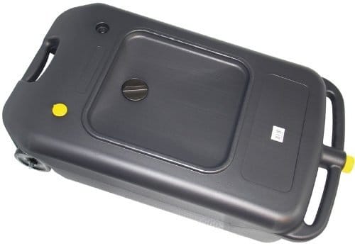 BGS Öl-Auffang-Kanister mit Ausgießer 8554, fahrbar, 40 l