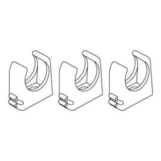 HKL RO-Clip-Rohrschelle lgr M25 796.231