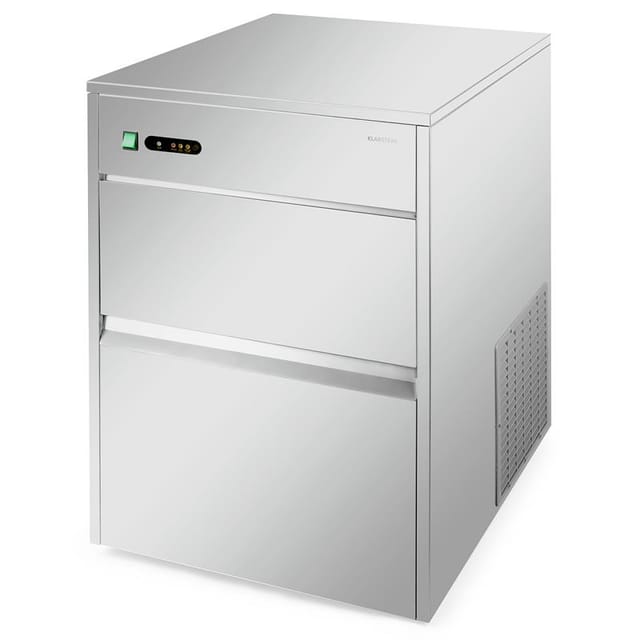 Powericer XXXL Eiswürfelmaschine 260W 50kg/Tag 10kg Behälter Edelstahl XXXL