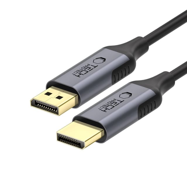 Tech-Protect UltraBoost DisplayPort to DisplayPort 1.4 4K 60Hz 2m Cable - Black