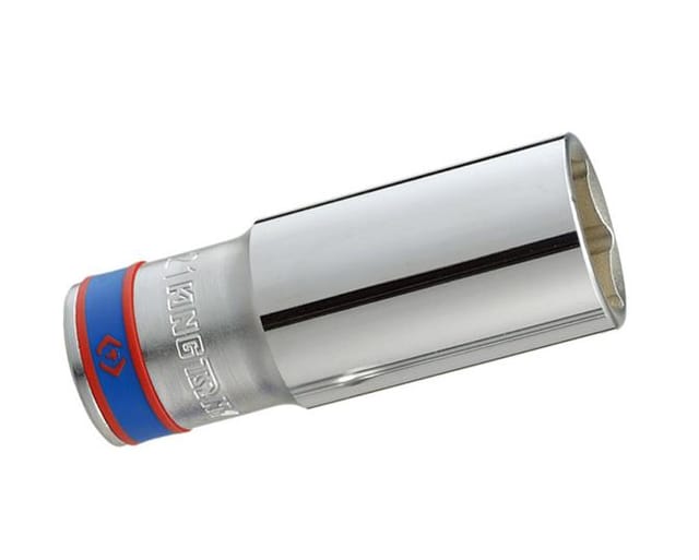 King Tony Langer Steckschlüssel 1/2" 21mm X 77mm 6-winkel Chrom