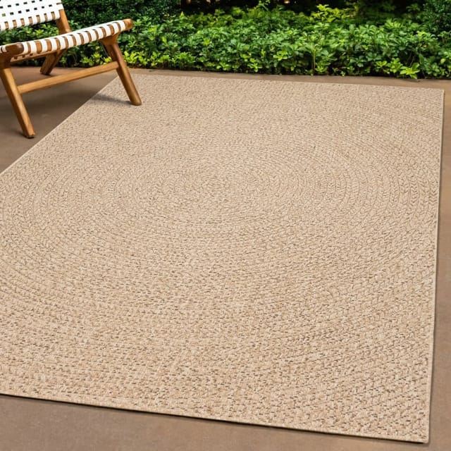 Teppich Zizur 60x110 Cm Jute-optik Indoor Und Outdoor