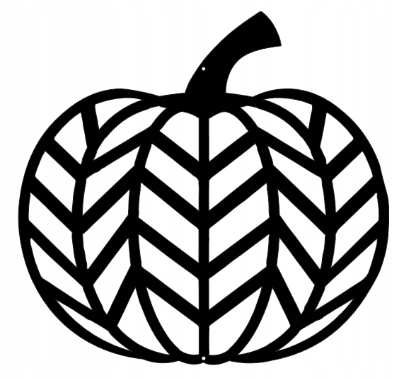 Kürbisanhänger D8, Herbst- Und Halloween-dekoration, Schwarzes Durchbrochenes Ornament