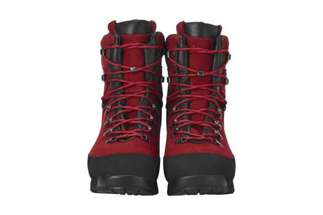 Kox - Schnittschutzstiefel / Schnittschutzschuhe Tre Rot Größe 47
