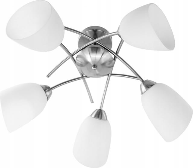 Deckenleuchte Nikita 5p E37 5x40w Nickel - Activejet