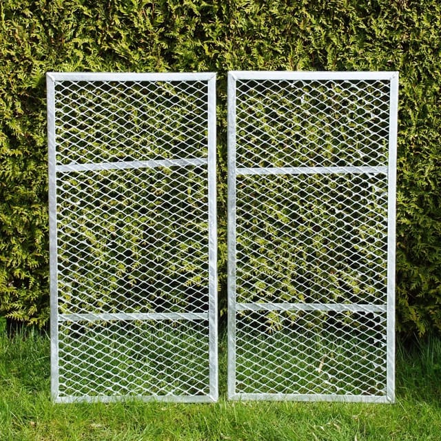 Baumarktplus - Deckel Oder Boden Für Komposter Metallkomposter 80x80 Cm Aus Streckmetall Gartenkomposter