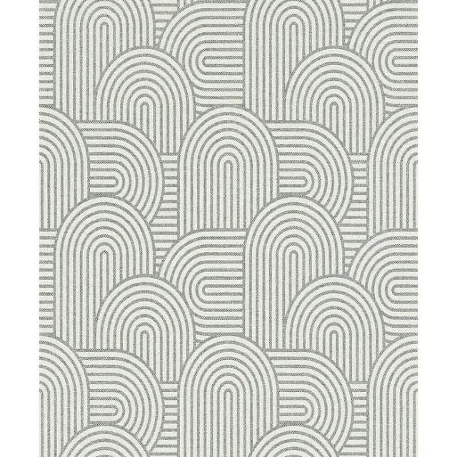 Rasch - Vliestapete Color Your Life 634143 Retro Vintage Tapete 10.05 X 0.53 M Grau Tapete Für Wohnzimmer Schlafzimmer Küche Flur Eingangshalle
