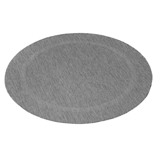 Outdoor-Teppich Relax (Grau, Durchmesser: 200 cm, 100 % Polypropylen)