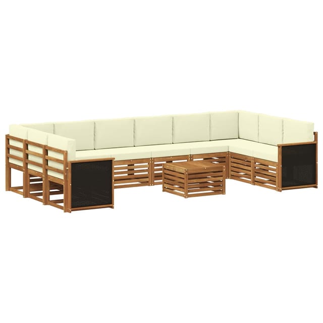 vidaXL Ecksofa Set mit Kissen 8 Stk 3384911