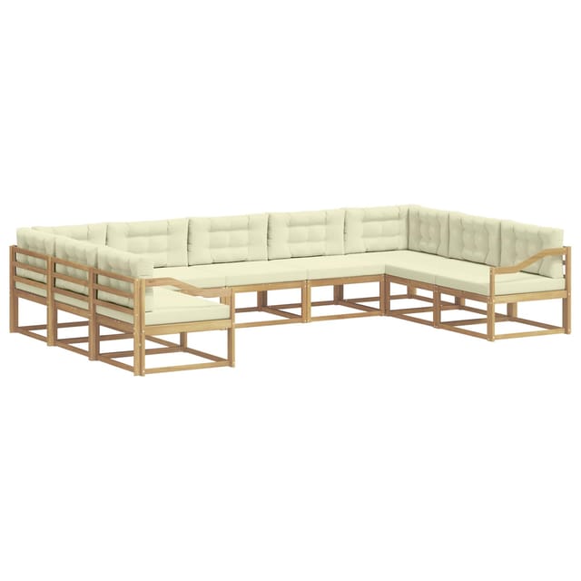 vidaXL Outdoor-Sofagarnitur 7 Stk Massivholz Akazie 3387049