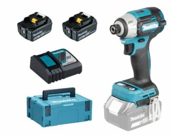 Makita DTD201RTJ 2x 5Ah Akku + Ladegerät im MAKPAC