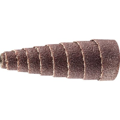PFERD TOOLS POLIROLL PRK konische Schleifrollen Ø 15x35 mm Bohrung Ø 3 mm Korund A150