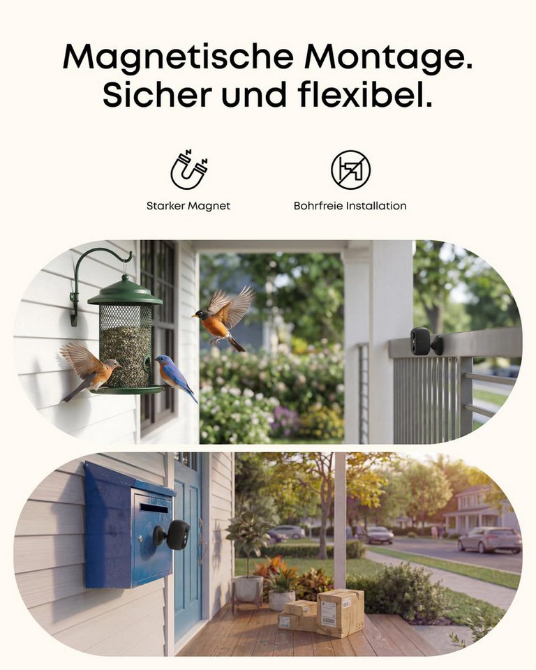 eufy Cam C35 2-Cam Kit, inkl. Homebase Mini, Schwarz