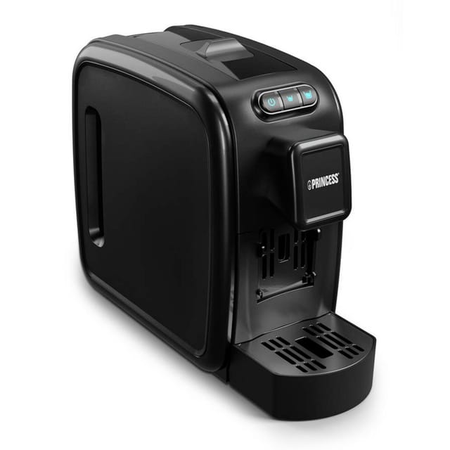 PRINCESS 249420 ESE-Pods Kaffeemaschine (E.S.E.-Schoten, 19 bar Pumpendruck, 0,8 l Wassertank, abnehmbarer Wassertank, einstellbare Kaffeemenge, Abschaltautomatik)