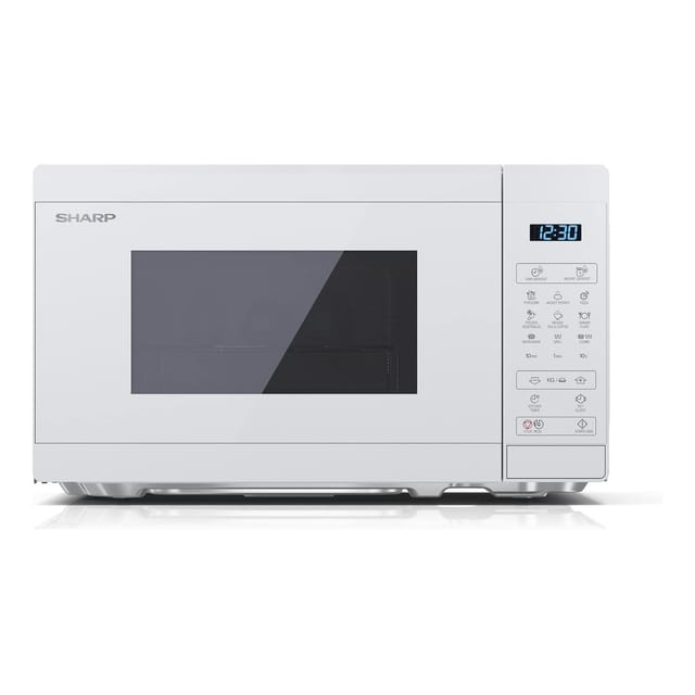 SHARP MG02E-C Mikrowelle mit Grill (Mikrowelle: 800W, Grill: 1000W, 11 Leistungsstufen