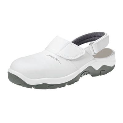 Abeba Sicherheitsschuh Clog Lorica 2120, SBAE WRU SRC, weiß