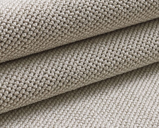 KADIMA DESIGN Teppich CIMA Wohnzimmer Schlafzimmer Waschbar Wohnzimmerteppich Esszimmer, Rechteckig, Höhe: 7 mm, Creme, 60x100 cm, Webteppich Strapazierfähig Uni Waschbar