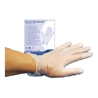 GRAMM medical Erste-Hilfe-Set Vinylhandschuhe