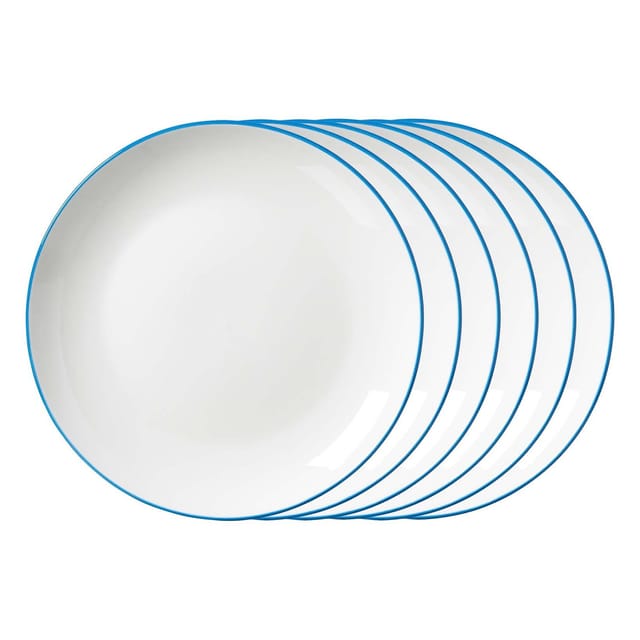 Ritzenhoff & Breker Frühstücksteller Adela Dessertteller ø 20,5 cm 6er Set, (6 St)