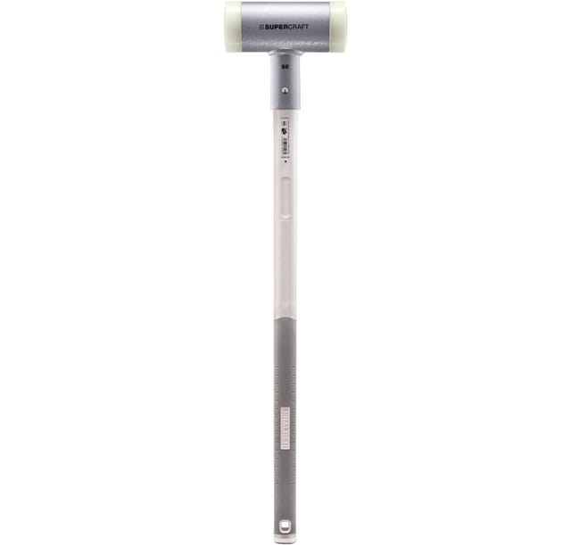 HALDER SUPERCRAFT Vorschlaghammer Ø 80 mm rückschlagfrei mit 3-Komponentenstiel 4,75 kg